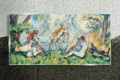 Tableau en verre Une scène de la mythologie