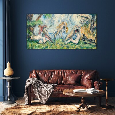 Tableau en verre Une scène de la mythologie