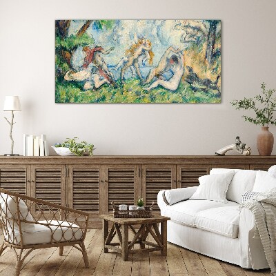 Tableau en verre Une scène de la mythologie