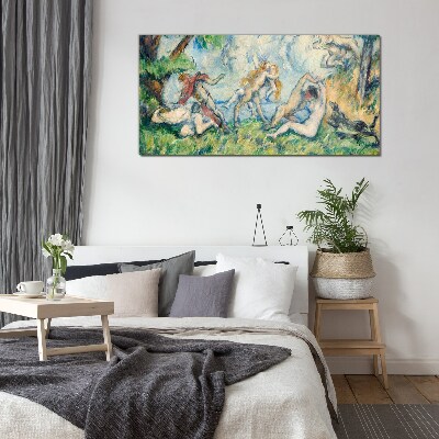 Tableau en verre Une scène de la mythologie