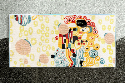 Tableau verre imprimé Cercles et figures colorés