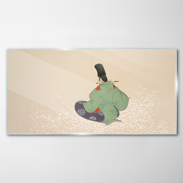 Tableau en verre Le charme de la tradition japonaise