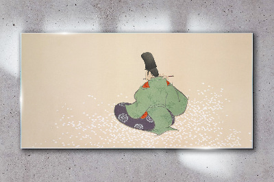 Tableau en verre Le charme de la tradition japonaise