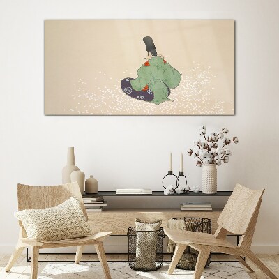 Tableau en verre Le charme de la tradition japonaise