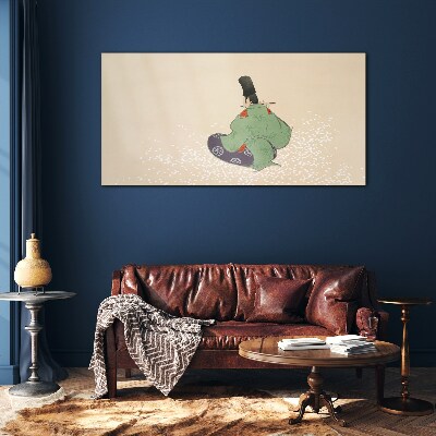 Tableau en verre Le charme de la tradition japonaise