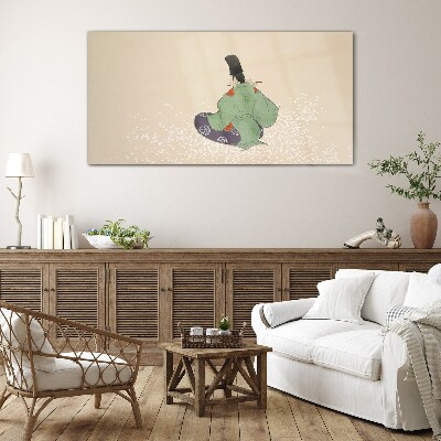 Tableau en verre Le charme de la tradition japonaise