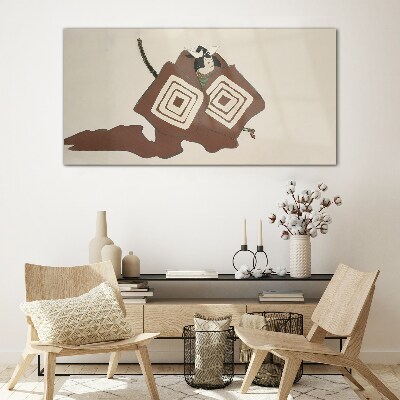 Tableau photo sur verre L'élégance dans la simplicité