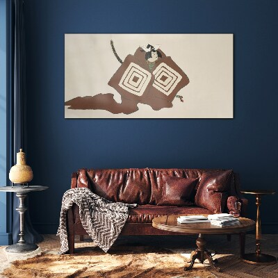 Tableau photo sur verre L'élégance dans la simplicité