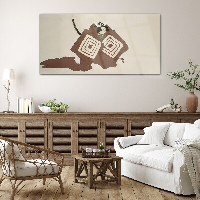 Tableau photo sur verre L'élégance dans la simplicité