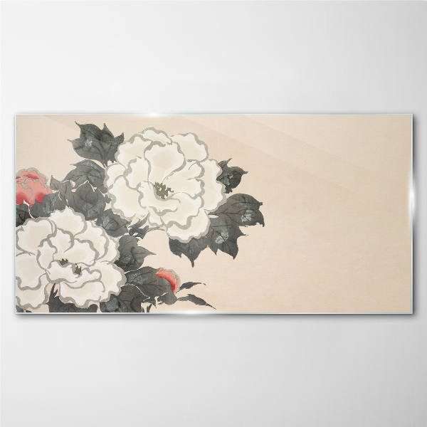 Tableau photo sur verre Rêves de fleurs