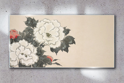 Tableau photo sur verre Rêves de fleurs