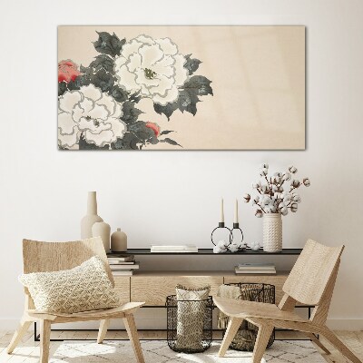 Tableau photo sur verre Rêves de fleurs