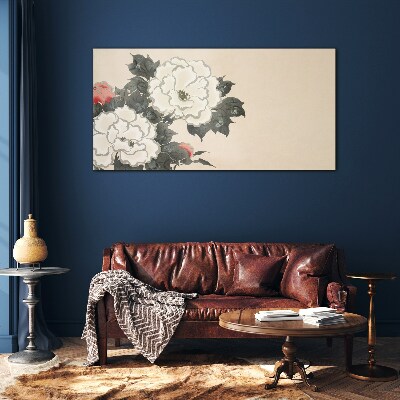 Tableau photo sur verre Rêves de fleurs