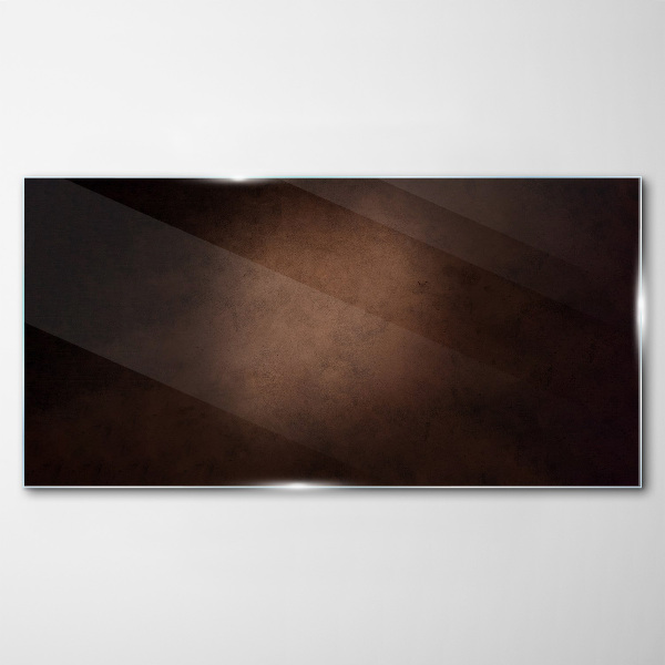 Tableau sur verre Jeu abstrait d'ombre et de lumière