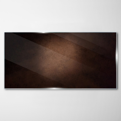 Tableau sur verre Jeu abstrait d'ombre et de lumière