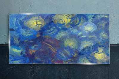 Tableau en verre Les étoiles dans le ciel nocturne
