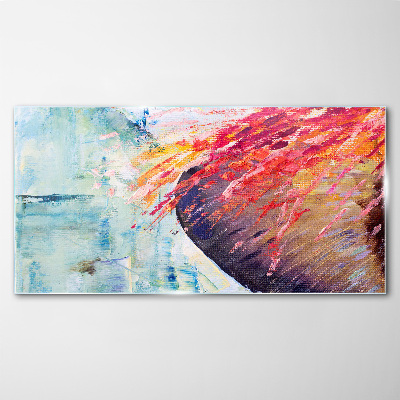 Tableau en verre Couleurs en mouvement