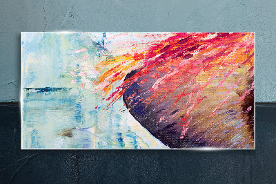 Tableau en verre Couleurs en mouvement