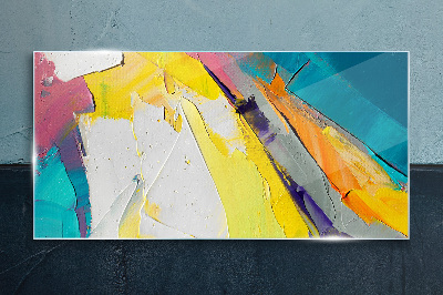 Tableau sur verre Couleurs en mouvement