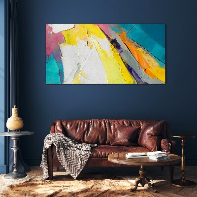 Tableau sur verre Couleurs en mouvement