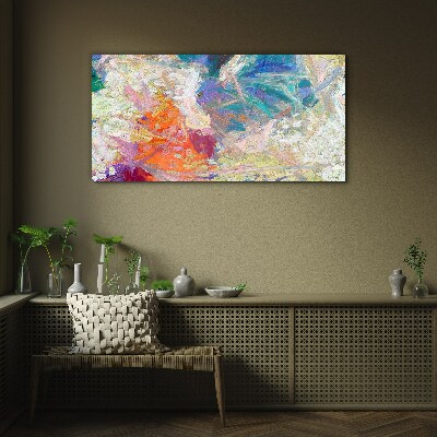 Tableau photo sur verre Abstraction colorée en mouvement