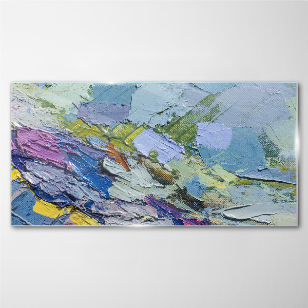 Tableau photo sur verre Mosaïque abstraite de couleurs