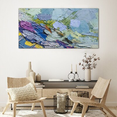 Tableau photo sur verre Mosaïque abstraite de couleurs