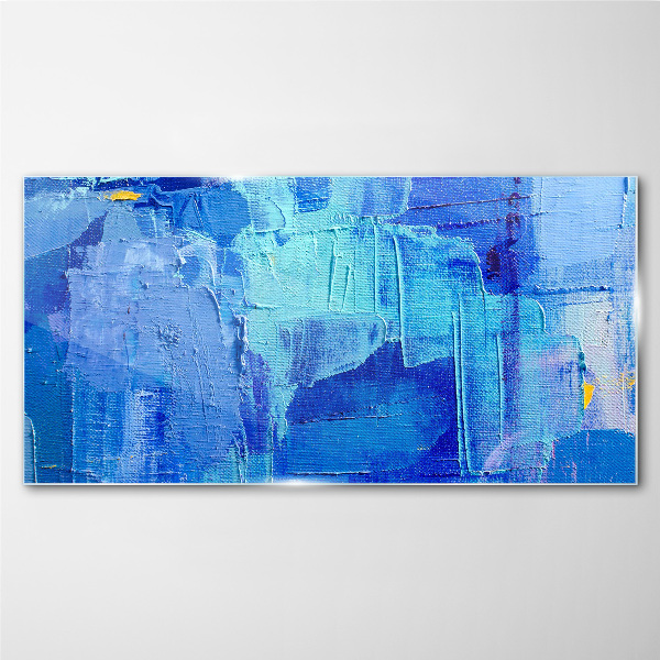 Tableau sur verre Le ciel est dans des tons de bleu
