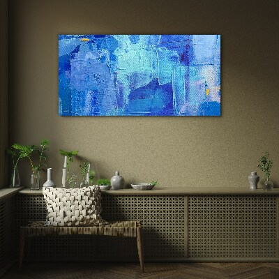 Tableau sur verre Le ciel est dans des tons de bleu