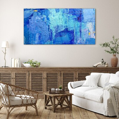 Tableau sur verre Le ciel est dans des tons de bleu