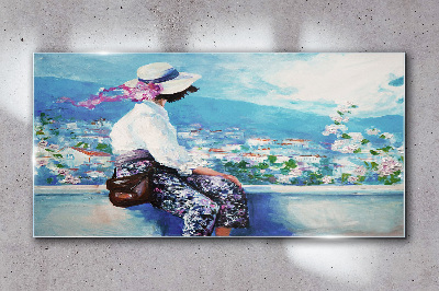 Tableau photo sur verre Rêver d'un matin d'été