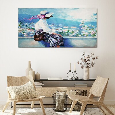 Tableau photo sur verre Rêver d'un matin d'été