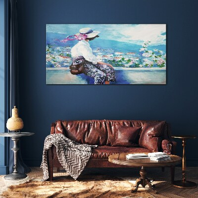 Tableau photo sur verre Rêver d'un matin d'été