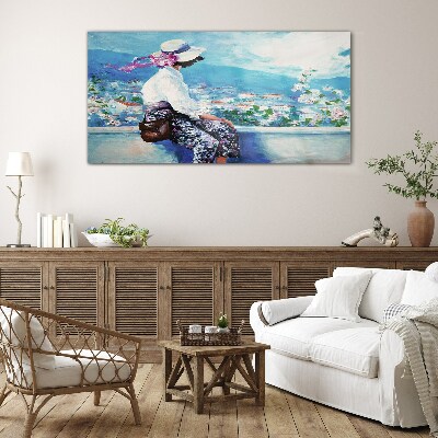 Tableau photo sur verre Rêver d'un matin d'été