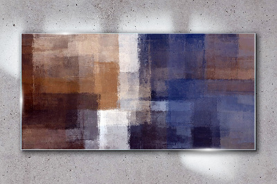 Tableau verre imprimé Composition abstraite en couleurs