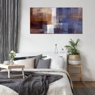 Tableau verre imprimé Composition abstraite en couleurs