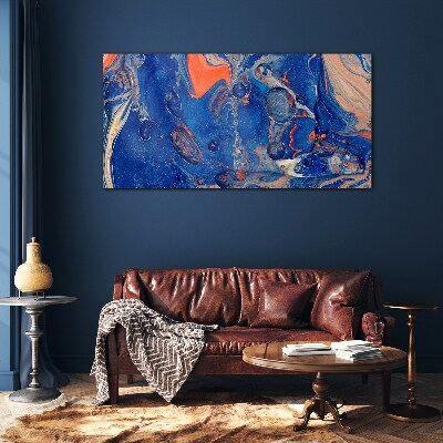 Tableau en verre Vague cosmique de la mer