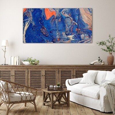 Tableau en verre Vague cosmique de la mer