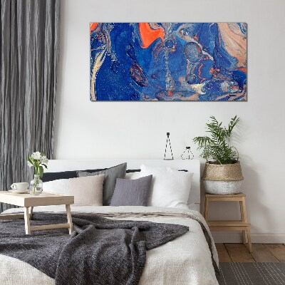 Tableau en verre Vague cosmique de la mer