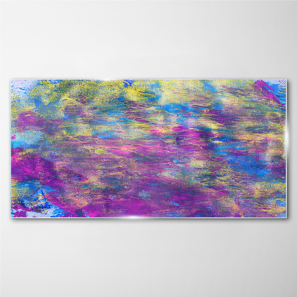 Tableau en verre Reflets en couleur