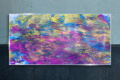 Tableau en verre Reflets en couleur