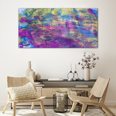 Tableau en verre Reflets en couleur