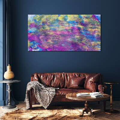 Tableau en verre Reflets en couleur