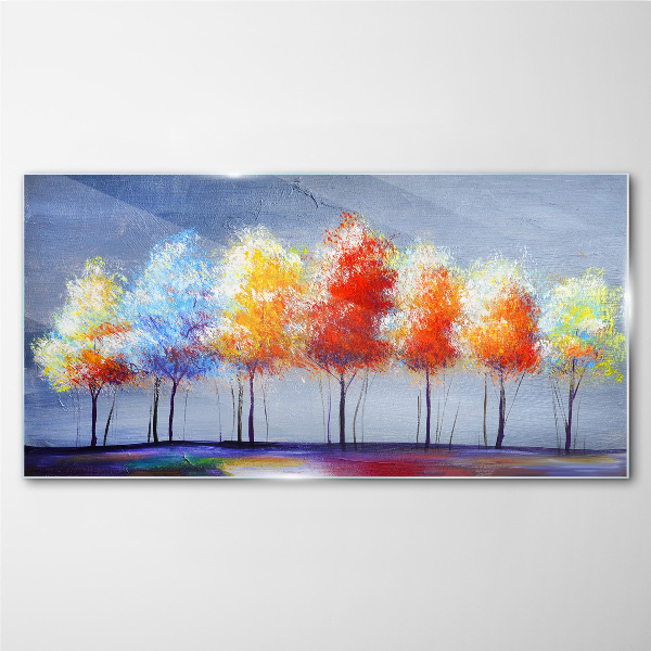 Tableau verre imprimé Couleurs d'automne dans le parc