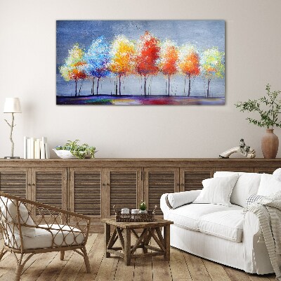 Tableau verre imprimé Couleurs d'automne dans le parc