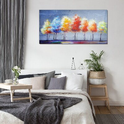 Tableau verre imprimé Couleurs d'automne dans le parc