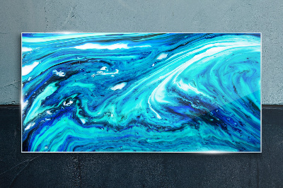 Tableau en verre Vagues de l'océan