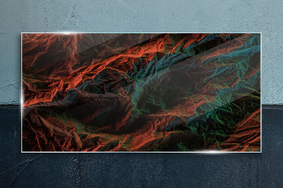 Tableau verre imprimé Couleurs et textures complexes