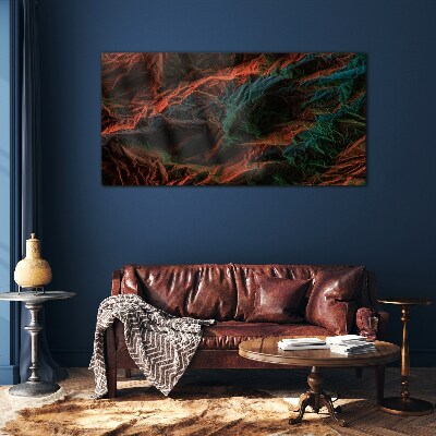 Tableau verre imprimé Couleurs et textures complexes