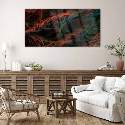 Tableau verre imprimé Couleurs et textures complexes